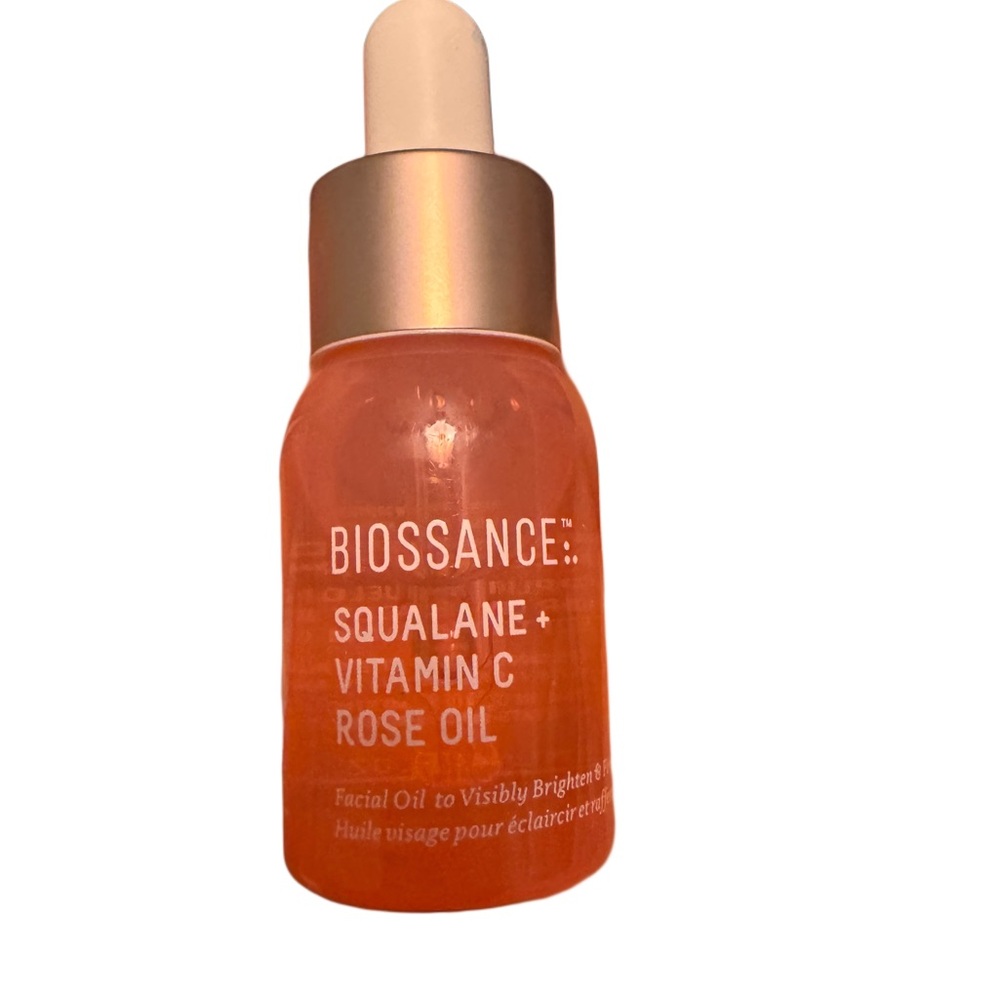 Biossance Squalane + Vitamin C Rose Oil - Orange Travel - .04oz